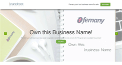 Desktop Screenshot of femany.com